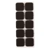 PATIN ADHESIF 20MM 20PCS CARRE