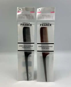 PEIGNE QUEUE NOIR ECAILLE BRILLANT