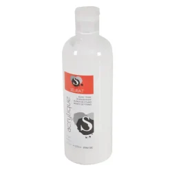 PEINTURE ACRYLIQUE 500ML BLANC TITANE