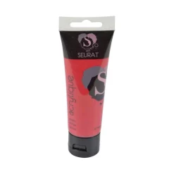 PEINTURE ACRYLIQUE TUBE 75ML ROUGE CRIMSON