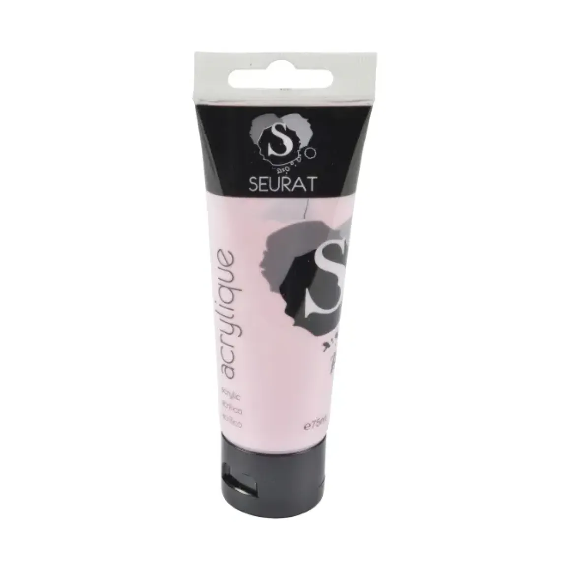 PEINTURE ACRYLIQUE TUBE 75ML ROSE PASTEL