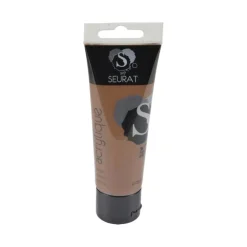 PEINTURE ACRYLIQUE TUBE 75ML TERRE BRULEE