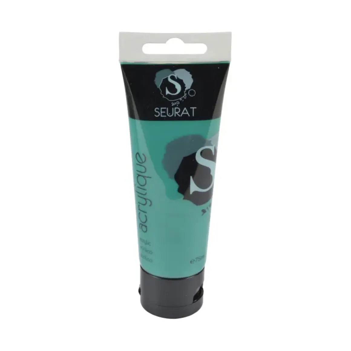 PEINTURE ACRYLIQUE TUBE 75ML VERT EMERAUDE
