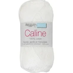 PELOTE DE FIL TRICOT CALINE COTON 50G