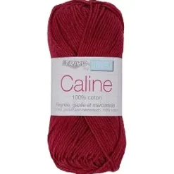 PELOTE DE FIL TRICOT CALINE COTON 50G