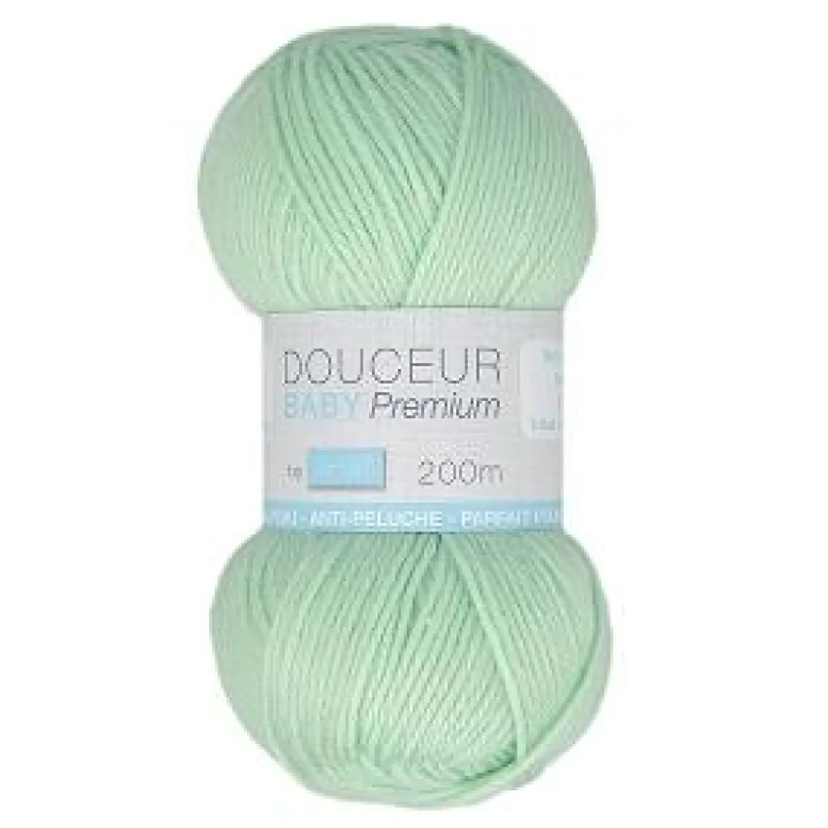 PELOTE FIL TRICOT DOUCEUR BABY 50G VERT