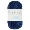 PELOTE FIL TRICOT TENDRESSE 100G BLEU FONCE