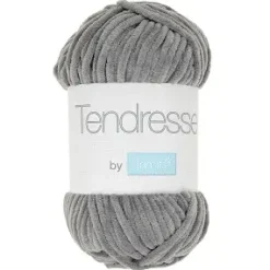 PELOTE FIL TRICOT TENDRESSE 100G GRIS