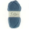 10 PELOTES 50 GR CELIA S BLEU GRIS