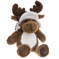 PELUCHE ELAN BRUN CHAPKA 25CM