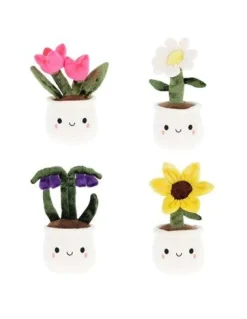PELUCHE PLANTES FLEURIES 12CM