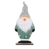 PERE NOEL A POSER GRELOTS VERT D EAU H.29CM