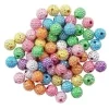 PERLES ACRYLIQUES STRASS RONDES 1 CM X 64 PCS