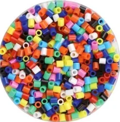 PERLES A REPASSER OPAQUES MULTICOLORES 0.5CM X5300 PIECES