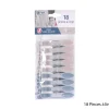 18 PINCES LINGE BI MATIERE 8.3CM