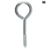 PITON FERME ACIER ZINGUE 4.5X65MM 6P
