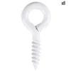 PITON FERME PLASTIFIE BLANC 2.5X22MM 8PCS