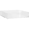 PLATEAU RANGEMENT CARRE SELENA ACRYLIQUE TAILLE L