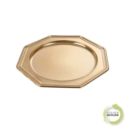 PLATEAUX OCTOGONAUX OR X2 PIECES