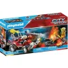 PLAYMOBIL BUGGY DES POMPIERS LUTTE CONTRE L INCENDIE