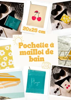 POCHETTE MAILLOT BAIN 20X25CM