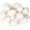 POMPONS BLANCS 1.5CM A 4CM X72 PIECES