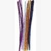 POMPONS ET CHENILLES METALLISEES X47 PIECES