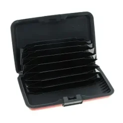 PORTE CARTES ALUMINIUM D.11X7X2CM