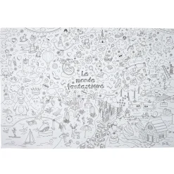 POSTER A COLORIER XXL 70X100CM