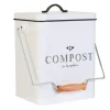 POUBELLE COMPOSTAGE METAL 5L