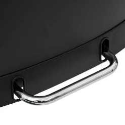 POUBELLE METAL 50L ARIANE NOIR
