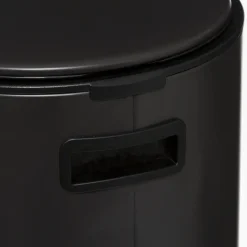 POUBELLE METAL 30L CHARBON DELTA