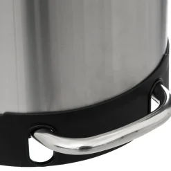 POUBELLE METAL 30L INOX ARIANE SLIM