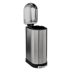 POUBELLE METAL 30L INOX ARIANE SLIM
