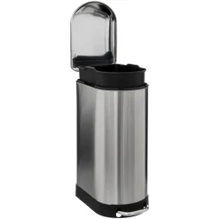 POUBELLE METAL 30L INOX ARIANE SLIM