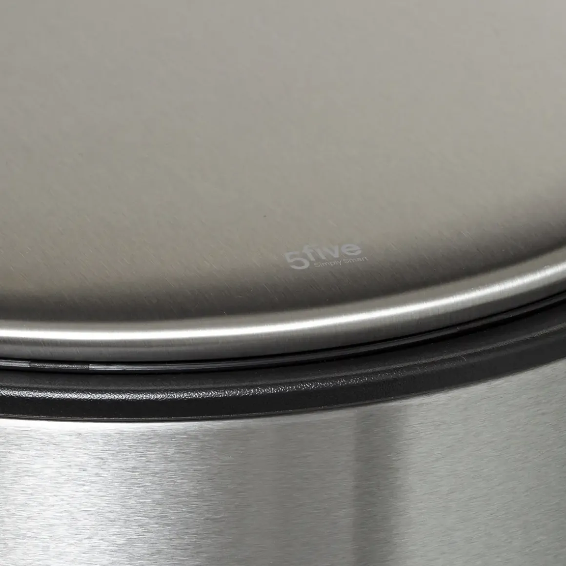 POUBELLE METAL 30L INOX DELTA