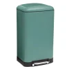 POUBELLE METAL 30L VERT ARIANE