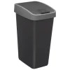 POUBELLE 2 OUVERTURES PLASTIQUE 25L
