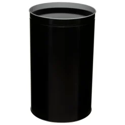POUBELLE SENSOR METAL 42L NOIR