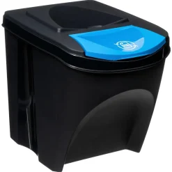 POUBELLE X3 PLASTIQUE 25L TRI