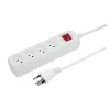 PRISE MULTIPLE POWER EASY 1.5M BL 4XT13 AVEC BREAKER SWITCH