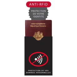 PROTEGE PASSEPORT RFID ANTI PIRATAGE