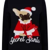 PULL ADULTE SECRET SANTA CHIEN