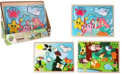 PUZZLES BOIS UNIVERS TERRE MER CIEL