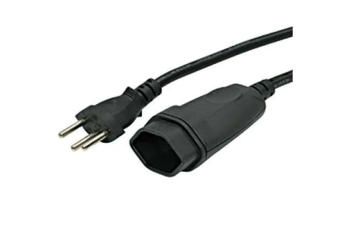 RALLONGE TD 3X1MM2 5M T12 T13 SW NOIR