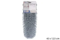 RECHARGE BALAI MICROFIBRE CHENILLE BLEU