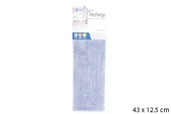 RECHARGE BALAI RASANT MICROFIBRE  BLEU NEPTUNE