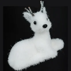 RENNE FLOQUE BOIS H.12CM