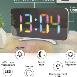 REVEIL LED MIROIR