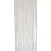 RIDEAU DE PORTE COTON FICELLE TRESSEE 90X200CM ECRU